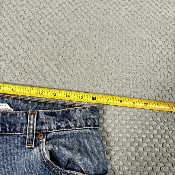 VTG Levi's 551 Women's 16 Med Relaxed Fit Tapered Leg USA Made Jeans Sz 32x30 - Picture 8 of 9